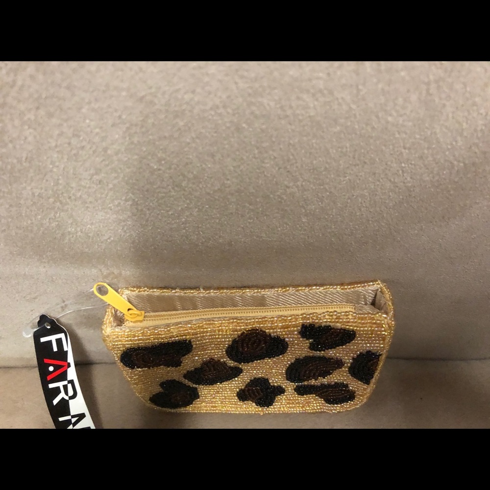 Far Nine Sequin Beaded Coin Clutch - Picture 3 of 7